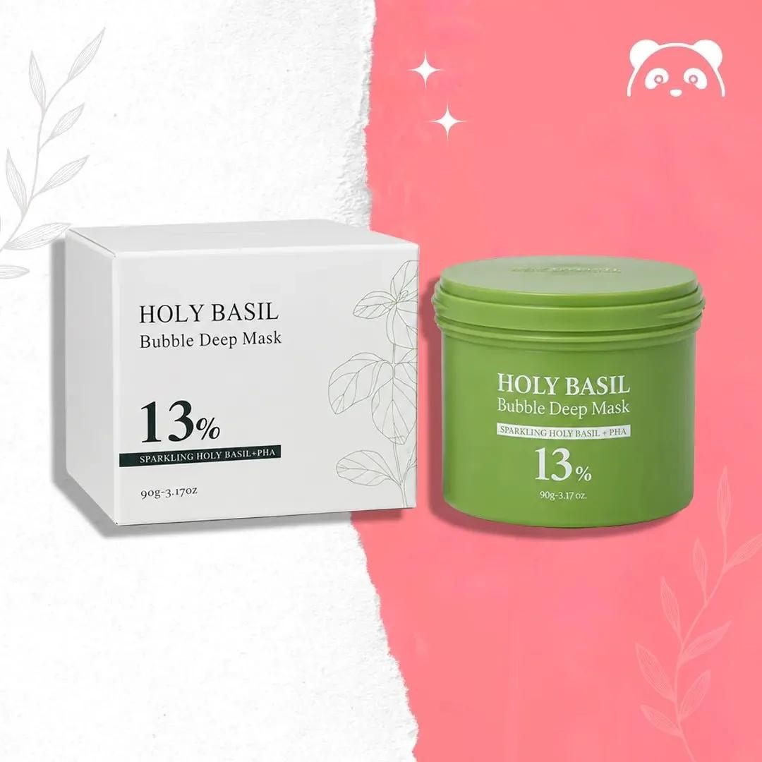 Holy Basil Bubble Deep Face Mask