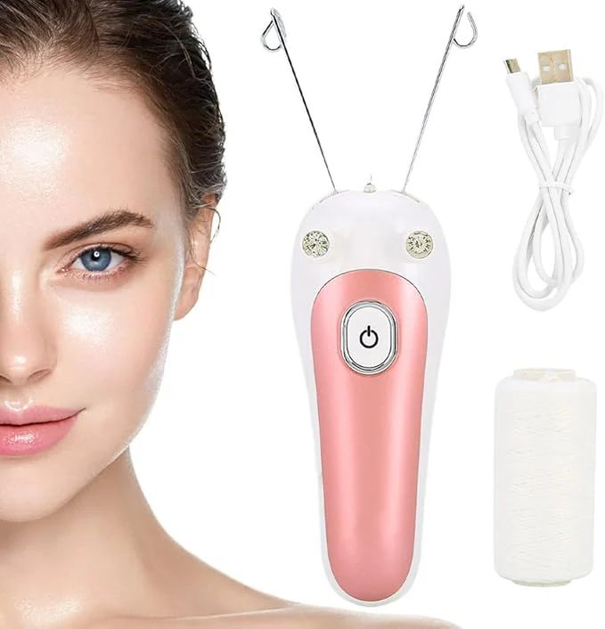 Rechargeable Electric Facial Threading Hair Remover
