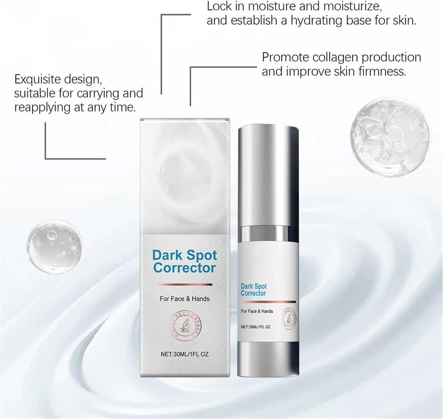 Dark Spot Corrector Brightening Serum for Face & Hands 30ml