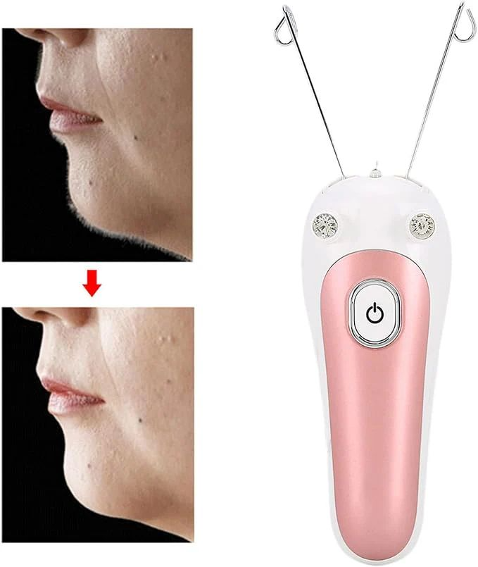 Rechargeable Electric Facial Threading Hair Remover